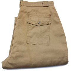 50s Stevens TWIST TWILL コットンツイル ワークパンツ ホワイト w31