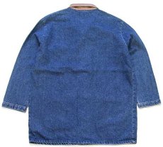 画像2: 80s USA製 Stuffed Shirt JEANSWEAR デニム カバーオール (2)