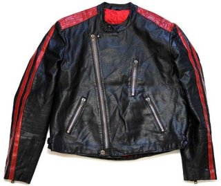 80s WOLF LEATHERS キルティングライナー セミダブル ライダース 