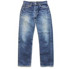 画像2: 00s トルコ製 Levi'sリーバイス 501 デニムパンツ ヒゲ w32 L32★SDP1824 ユーロ (2)