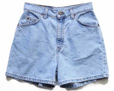 画像1: 90s USA製 Levi'sリーバイス 912 デニム ショートパンツ アイスブルー 8★15 ショーツ (1)