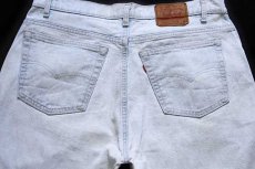 画像5: 90s USA製 Levi'sリーバイス 560 デニムパンツ アイスブルー w38 L30★68 (5)