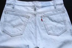 画像5: 90s USA製 Levi'sリーバイス 505 デニムパンツ アイスブルー w34★118 (5)