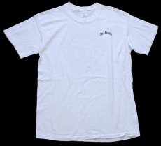 画像2: 90s USA製 JACK DANIEL'S ジャックダニエル OLD No.7 ビッグロゴ コットンTシャツ 白 L (2)