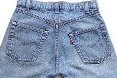 画像5: 80s USA製 Levi'sリーバイス 505 黒カン デニムパンツ w30 (5)