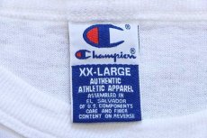 画像4: 90s Championチャンピオン ATLANTA 1996 Olympicオリンピック 刺繍 コットンTシャツ 白 XXL★特大 (4)