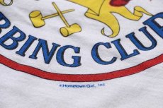 画像5: 90s USA製 Hanes INNER HARBOR CRABBING CLUB カニ コットンTシャツ 白 L (5)