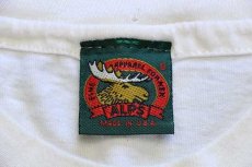 画像4: 90s USA製 ALPS ヨット ポケットTシャツ 生成り S (4)