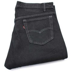 Levi'sリーバイス 501 後染め ブラック デニムパンツ フェード w30 L32