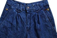 画像4: 80s イタリア製 ANFRY'S JEANS ワンタック デニム トラウザーズ 42 (4)