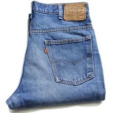 画像1: 80s USA製 Levi'sリーバイス 517 デニムパンツ w36 L32★61 ブーツカット (1)