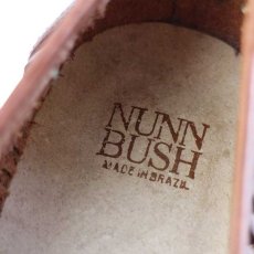 画像6: 90s ブラジル製 NUNN BUSH 編み込み レザー タッセルローファー 赤茶 9.5M (6)