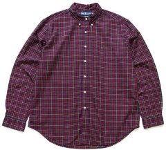 50s CISCO CHALLA CLOTH タータンチェック ウール×コットンシャツ M