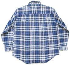 画像2: 90s Latin Original Shirts チェック コットン アムンゼン ネルシャツ L (2)