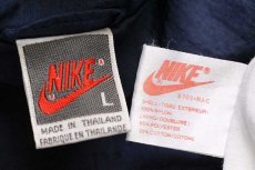 画像4: 90s NIKEナイキ マルチカラー アシンメトリー ナイロンジャケット 蛍光 L (4)