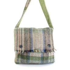 画像2: 英国製 TWEEDMILL Random Recycled Bag ウール ショルダーバッグ (2)