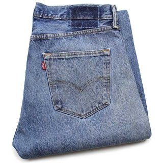 80s USA製 Levi'sリーバイス 501 赤耳 ダメージ デニムパンツ w31