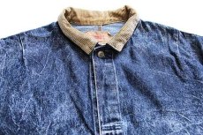 画像3: 80s USA製 Levi'sリーバイス 75073 ケミカルウォッシュ デニムジャケット L★アシッド (3)