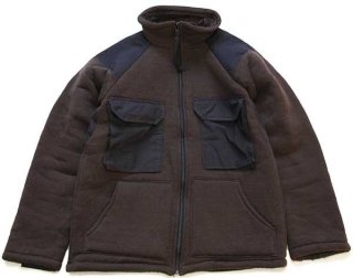 90s 米軍 U.S.ARMY ECWCS フリースライナー パイルジャケット 焦げ茶 M ベアジャケット - Sixpacjoe Web Shop