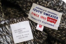 画像4: 90s イタリア製 Levi'sリーバイス フォークロア シェットランドウール×アクリルニット セーター ミックス M★ユーロ (4)