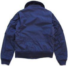 画像2: 70s LEVI'Sリーバイス BIGE 襟ボア ボアライナー ジャケット 紺 (2)