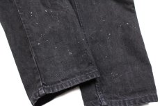 画像9: 90s カナダ製 Levi'sリーバイス 550 ブラック デニムパンツ w36 L30★SDP2451 (9)