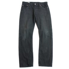 画像2: LEVI'Sリーバイス PREMIUM 501 BIGE ブラック デニムパンツ w30 L30★SDP2441 (2)