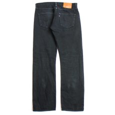 画像3: LEVI'Sリーバイス PREMIUM 501 BIGE ブラック デニムパンツ w30 L30★SDP2441 (3)