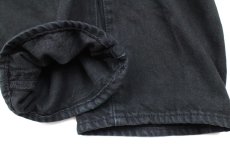 画像10: LEVI'Sリーバイス PREMIUM 501 BIGE ブラック デニムパンツ w30 L30★SDP2441 (10)