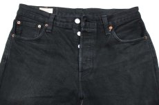 画像4: LEVI'Sリーバイス PREMIUM 501 BIGE ブラック デニムパンツ w30 L30★SDP2441 (4)