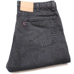 90s USA製 Levi'sリーバイス 560 ブラック デニムパンツ w42 L30