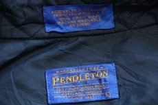 画像4: 00s メキシコ製 PENDLETONペンドルトン チェック ボタンダウン ウールシャツ L (4)