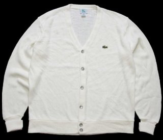 70s USA製 IZOD LACOSTE ラコステ ワンポイント アクリルニット