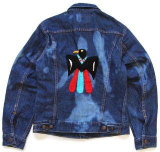 80s USA製 Levi'sリーバイス 70507 ギャラクティックウォッシュ デニム