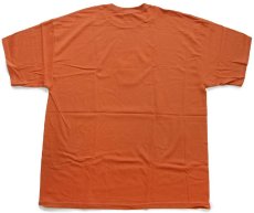 画像4: 未使用★Dunkin' Donuts ダンキンドーナツ マスコット コットンTシャツ レンガ XL (4)