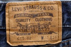 画像6: 90s ベルギー製 Levi'sリーバイス 615 デニムパンツ w32 L34★ユーロ (6)