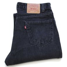 画像1: 00s Levi'sリーバイス 505 ブラック デニムパンツ w36 L34★64 (1)