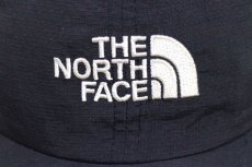 画像5: THE NORTH FACEノースフェイス ロゴ刺繍 ナイロンキャップ 黒 (5)