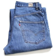 画像1: 00s メキシコ製 Levi'sリーバイス red tab 595 デニムパンツ w32 (1)