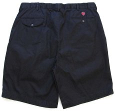 画像2: 00s POLO GOLF ラルフローレン FAIRWAY SHORT ツータック コットン チノ ショートパンツ 黒 38★ショーツ (2)