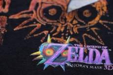 画像5: Nintendo ZELDA MAJORA'S MASK 3D ゼルダの伝説 ムジュラの仮面 リンク コットンTシャツ 黒 L (5)