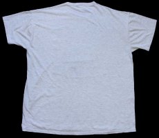 画像3: 90s USA製 RUSSELLラッセル CHARTIERS VALLEY TRI-ATHLETE ひび割れプリント Tシャツ 杢グレー XL (3)