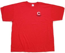 画像2: 00s CNY MAJOR LEAGUE ALL-STARS 両面プリント Tシャツ 赤 XL (2)