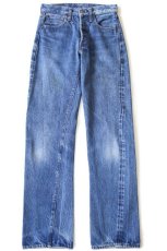 画像2: 70s USA製 Levi'sリーバイス 501 66後期 デニムパンツ w27 (2)