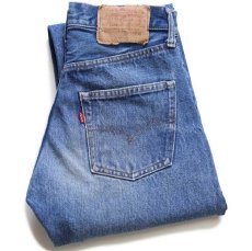 画像1: 70s USA製 Levi'sリーバイス 501 66後期 デニムパンツ w27 (1)