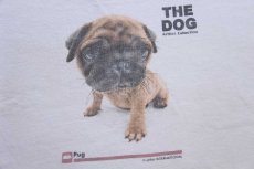 画像5: 00s THE DOG Pug ドッグ コットンTシャツ 生成り XL (5)