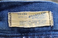 画像6: 70s USA製 Wranglerラングラー 925DEN フレア デニムパンツ ヒゲ w36 (6)