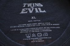 画像6: TWINS OF EVIL ZOMBIE MANSON THE SECOND COMING TOUR 2018 ツアーTシャツ 黒 XL (6)