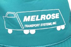 画像5: 90s MELROSE TRANSPORT SYSTEMS,INC. トラック メッシュキャップ エメラルドグリーン (5)