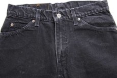 画像3: 90s USA製 Levi'sリーバイス 560 ブラック デニム ショートパンツ w30★ショーツ (3)